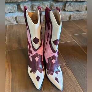 Cowboy boots. ShuShop brand size 9